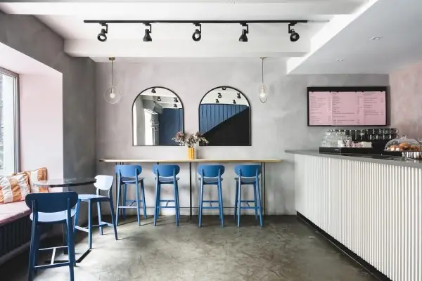 Phối cảnh thiết kế nội thất quán cafe tại Đà Nẵng của Mr Nam