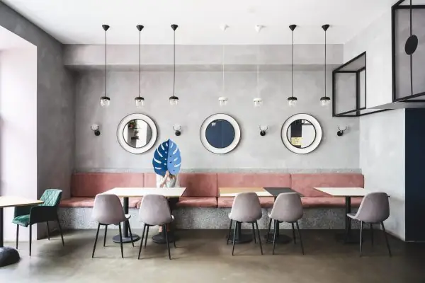 Phối cảnh thiết kế nội thất quán cafe tại Đà Nẵng của Mr Nam