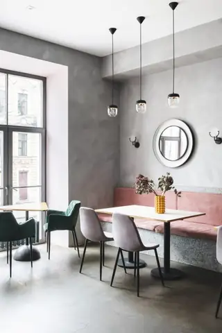 Phối cảnh thiết kế nội thất quán cafe tại Đà Nẵng của Mr Nam