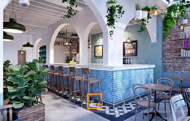 2. Chọn đồ nội thất cho quán cafe nhà ống 2. Chọn đồ nội thất cho quán cafe nhà ống