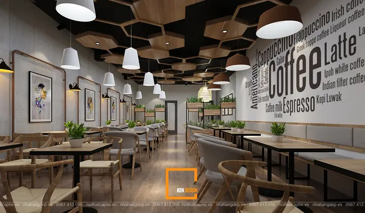 1. Tạo độ mở không gian cho thiết kế quán cafe nhà ống 1. Tạo độ mở không gian cho thiết kế quán cafe nhà ống