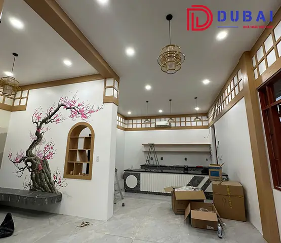 Hình Ảnh Thực Tế Thi Công Quán Cafe Của Nội Thất Dubai