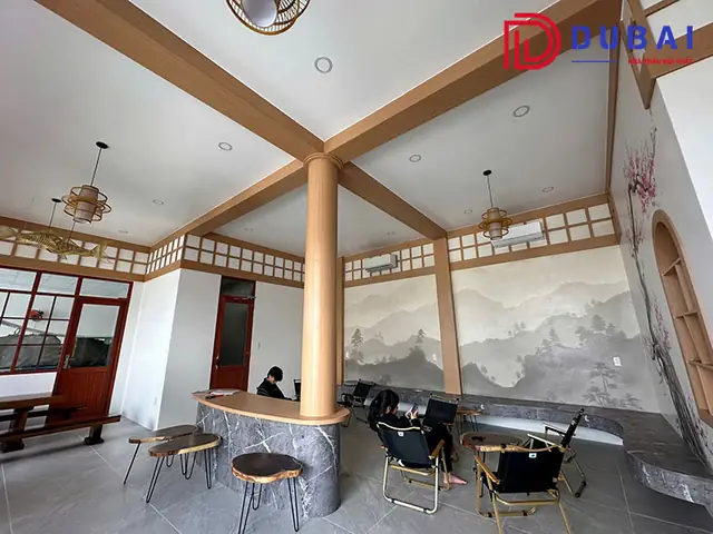 Hình Ảnh Thực Tế Thi Công Quán Cafe Của Nội Thất Dubai
