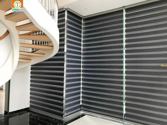 Rèm Cầu Vồng Chống Nắng Cho Biệt Thự Rèm Cầu Vồng Chống Nắng Cho Biệt Thự