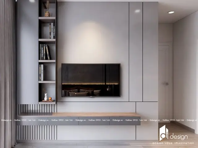 Thiết kế nội thất phòng khách căn hộ Eco Green Sài Gòn 74m2 tiện nghi Thiết kế nội thất phòng khách căn hộ Eco Green Sài Gòn 74m2 tiện nghi