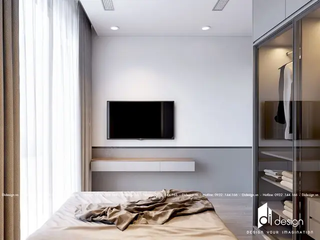 Thiết kế nội thất phòng khách căn hộ Eco Green Sài Gòn 74m2 tiện nghi Thiết kế nội thất phòng khách căn hộ Eco Green Sài Gòn 74m2 tiện nghi