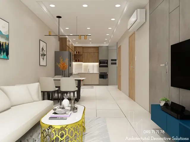 Thiết kế nội thất phòng khách