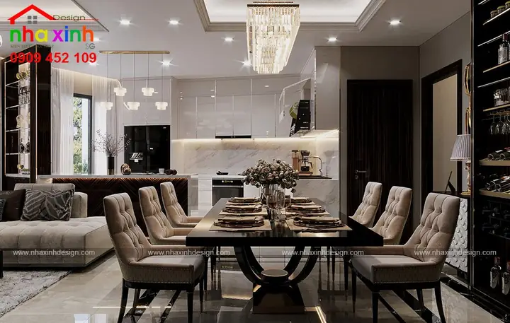 Mẫu thiết kế nội thất căn hộ chung cư khu đô thị Sala Mẫu thiết kế nội thất căn hộ chung cư khu đô thị Sala