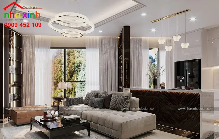 Mẫu thiết kế nội thất căn hộ chung cư khu đô thị Sala Mẫu thiết kế nội thất căn hộ chung cư khu đô thị Sala