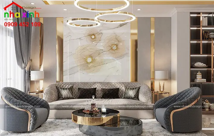 Mẫu thiết kế nội thất nhà phố khu đô thị Sala Mẫu thiết kế nội thất nhà phố khu đô thị Sala