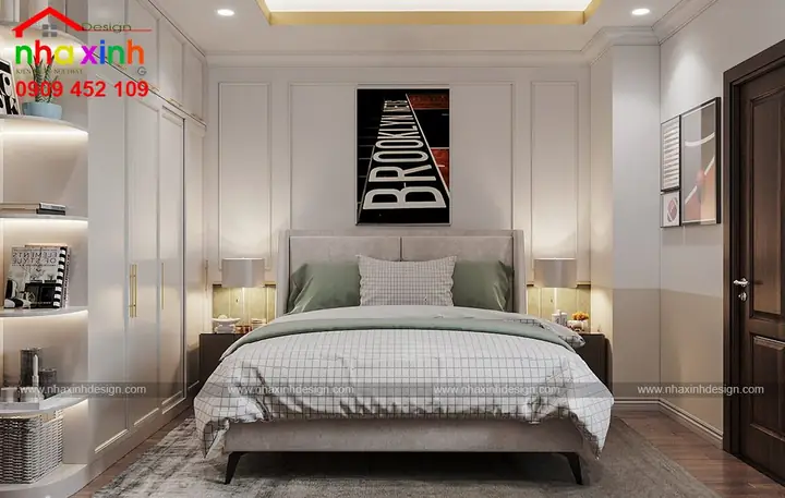 Mẫu thiết kế nội thất nhà phố khu đô thị Sala Mẫu thiết kế nội thất nhà phố khu đô thị Sala