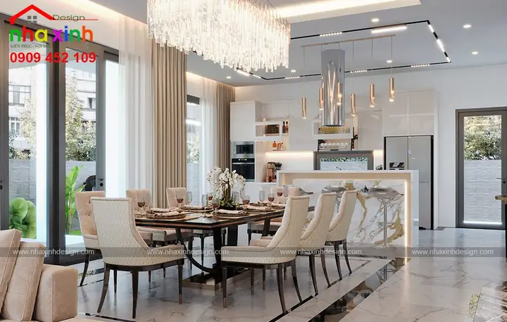 Thiết kế nội thất biệt thự Sala City Thiết kế nội thất biệt thự Sala City