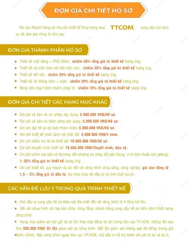 Báo Giá Thiết Kế Kiến Trúc