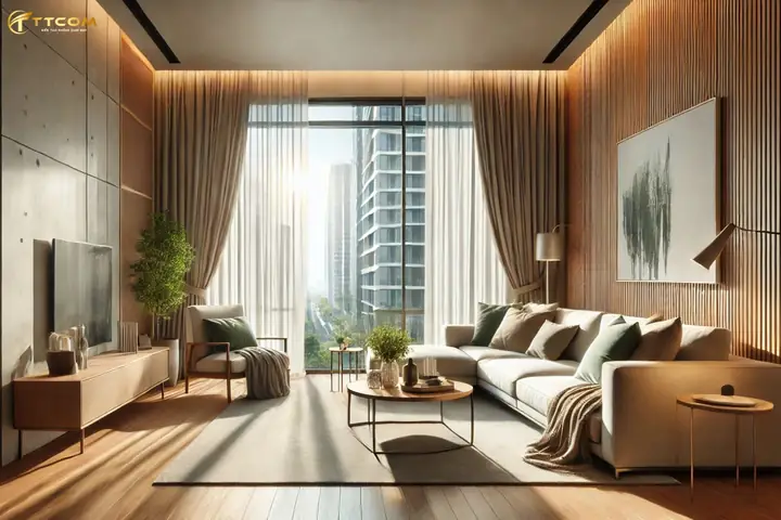 Thiết Kế Nội Thất Chung Cư 65m² – Phù Hợp Gia Đình Có Trẻ Nhỏ