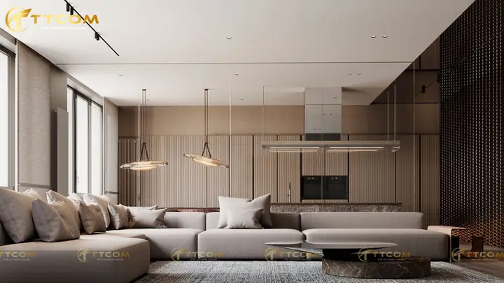 Phong Cách Hiện Đại – Gọn Gàng, Tiện Ích