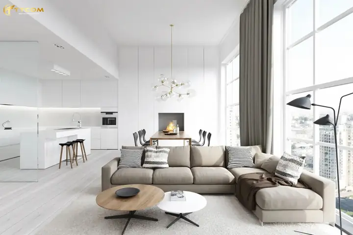Thiết Kế Nội Thất Chung Cư 90m² – Không Gian Cho Nhiều Thế Hệ