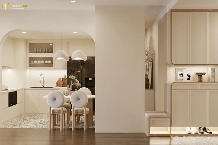 Thiết Kế Nội Thất Chung Cư 45m² – Dễ Ứng Dụng, Phong Cách Hài Hòa