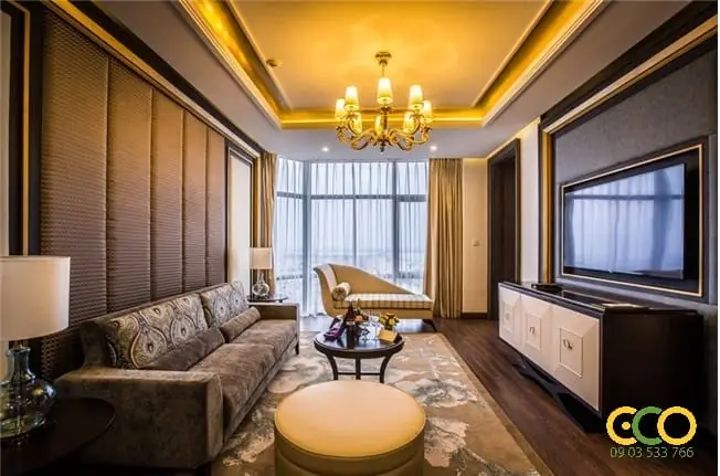 Thiết kế thi công nội thất khách sạn ấn tượng Thiết kế thi công nội thất khách sạn ấn tượng