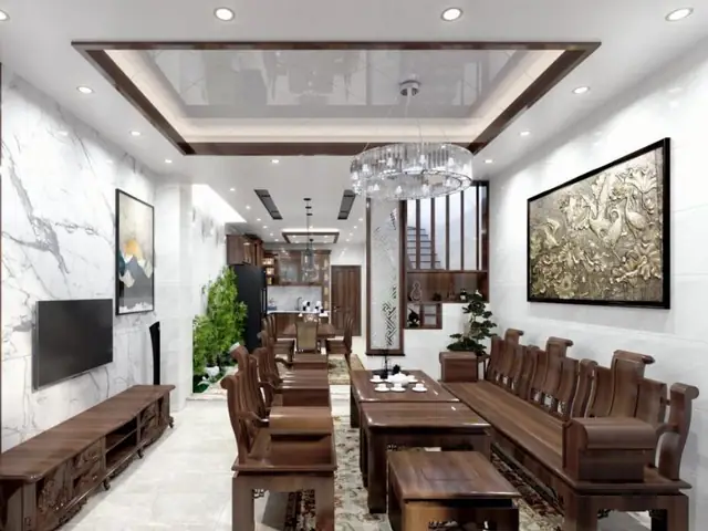 1.5 Thiết kế không gian mở liên thông giữa phòng