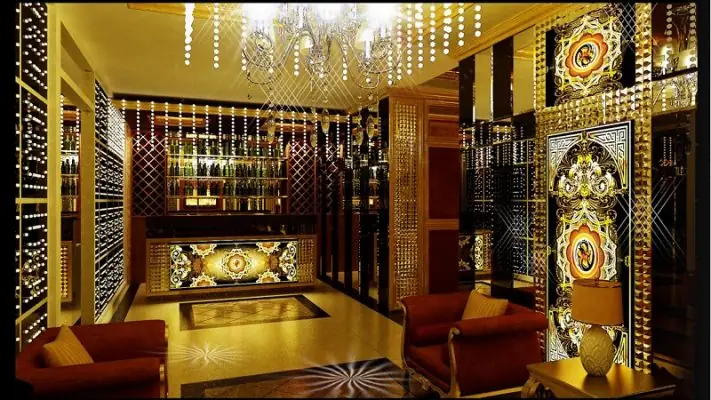 nội thất sảnh quán karaoke