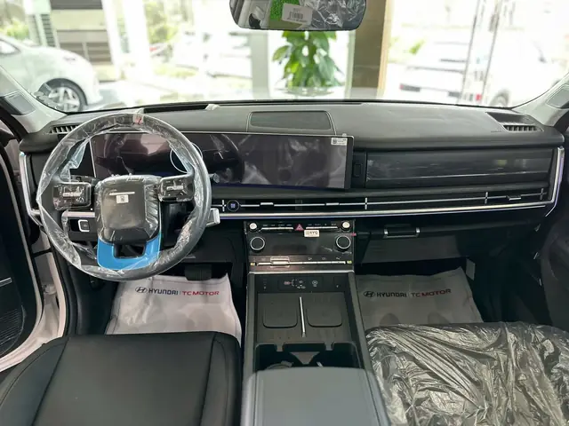Nội thất của mẫu xe New Huyndai SantaFe