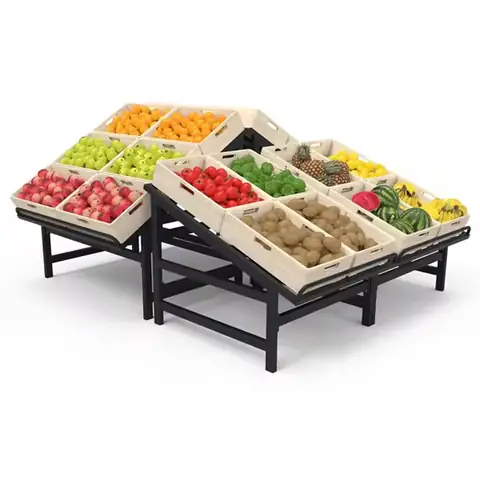 Tổng Hợp Mẫu Kệ Rau Củ Quả - Kệ Trái Cây Bền Đẹp Cho Cửa Hàng Thực Phẩm Sạch
