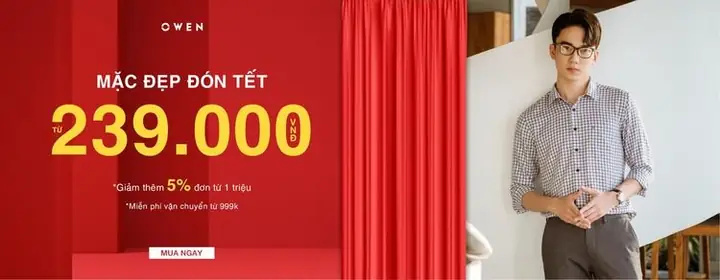 6. Owen shop thời trang nam cao cấp