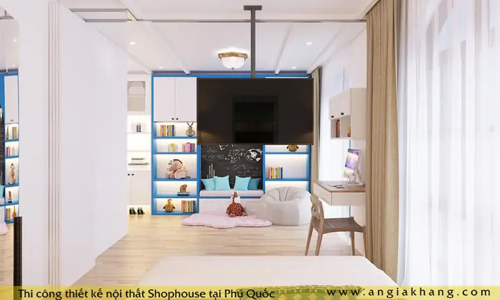 nội thất shophouse khách sạn