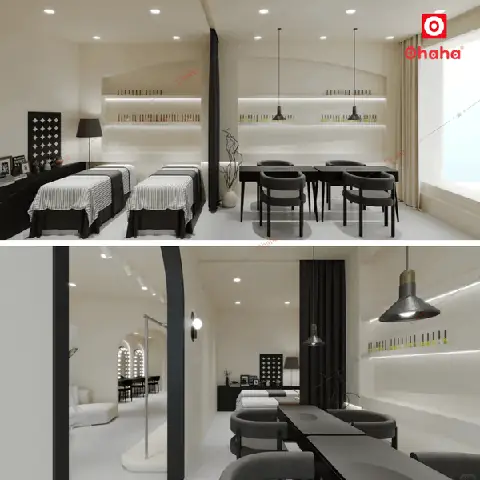 Không Gian Showroom TKSR-OH0012Trưng Bày Sang Trọng & Chuyên Nghiệp