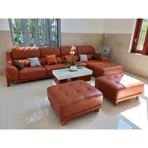 Sofa Góc L Phòng Khách Giá Rẻ Tại Gia Lai