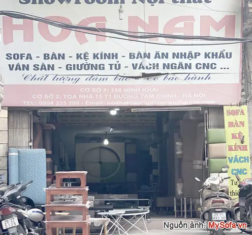 Vài nét về cửa hàng nội thất Hoa Nam 158 Minh Khai