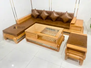 Bộ Salon Hoàng Gia Gỗ Hương Đá Tay 14 - SL982 Bộ Salon Hoàng Gia Gỗ Hương Đá Tay 14 - SL982