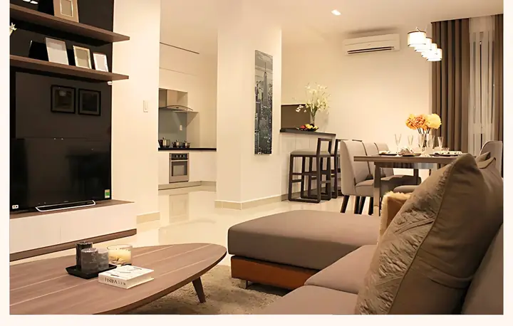 Hình Ảnh Thực Tế Nội Thất Căn Hộ Mẫu Sky Center