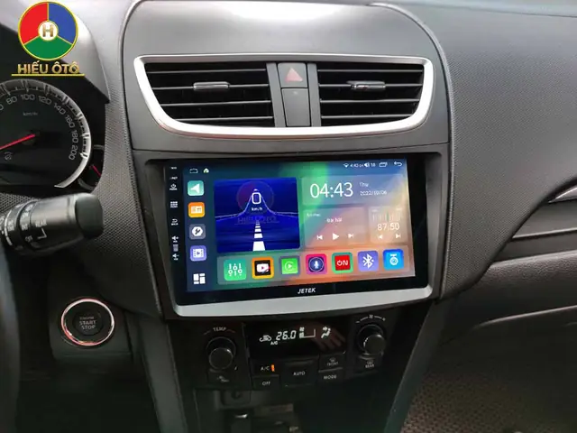 Lắp màn hình Android cho Suzuki Swift ở đâu uy tín, chất lượng