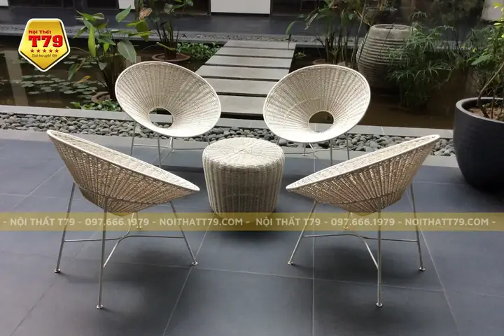 nội thất t79 bàn ghế cafe tại hà nội