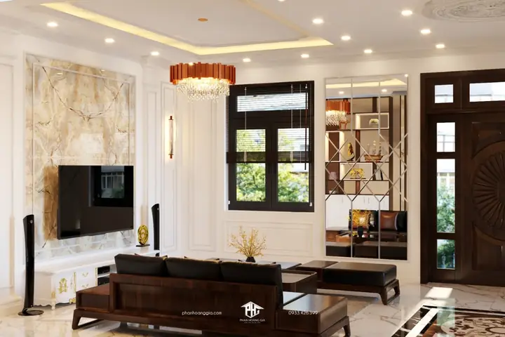 nội thất tân cổ điển khắc tuyển