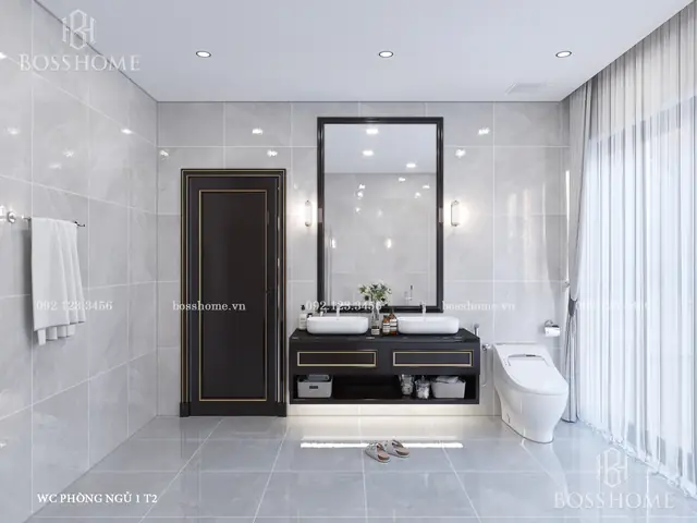 Phòng tắm khép kín cho phòng ngủ Master Phòng tắm khép kín cho phòng ngủ Master