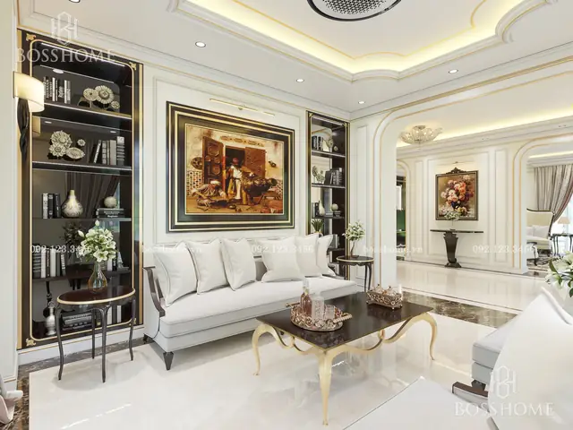 Mẫu thiết kế phòng khách phụ kiểu Châu Âu đẹp nhẹ nhàng Mẫu thiết kế phòng khách phụ kiểu Châu Âu đẹp nhẹ nhàng