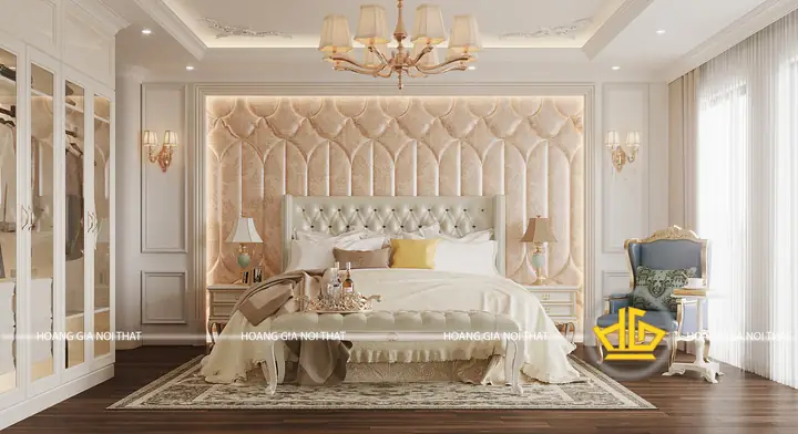 Nội thất phòng ngủ chị Hương tại Tân Hoàng Minh
