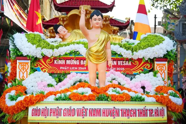 Hà Nội: BTS GHPGVN huyện Thạch Thất tổ chức Đại lễ Phật đản PL.2569 – DL.2025