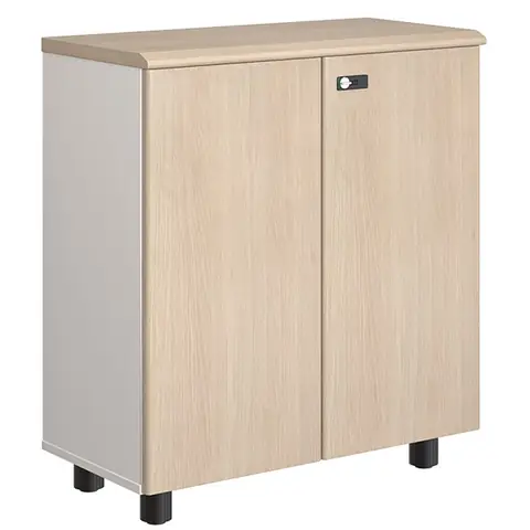 Tủ tài liệu thấp Hòa Phát NTV880D – 2 cánh dài, khóa số an toàn, thiết kế hiện đại