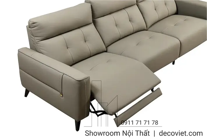 Bộ Sofa Da 3 Chỗ Chỉnh Điện Thông Minh - Nâng Tầm Phong Cách Sống Hiện Đại! Bộ Sofa Da 3 Chỗ Chỉnh Điện Thông Minh - Nâng Tầm Phong Cách Sống Hiện Đại!