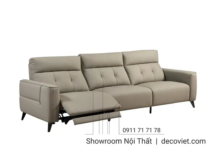 Bộ Sofa Da 3 Chỗ Chỉnh Điện Thông Minh - Nâng Tầm Phong Cách Sống Hiện Đại! Bộ Sofa Da 3 Chỗ Chỉnh Điện Thông Minh - Nâng Tầm Phong Cách Sống Hiện Đại!