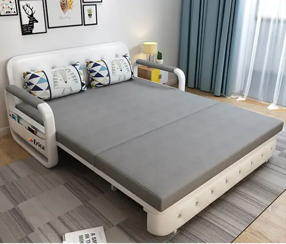 Giường sofa thông minh là sản phẩm nội thất đặc biệt khi tích hợp được cả 2 tính năng là ghế sofa và giường ngủ trong cùng 1 sản phẩm. Với thiết kế độc đáo này, chỉ cần mất vài giây là bạn có thể biến một chiếc ghế sofa thành một chiếc giường ngủ êm ái và ngược lại nhanh chóng. Giường sofa thông minh là sản phẩm nội thất đặc biệt khi tích hợp được cả 2 tính năng là ghế sofa và giường ngủ trong cùng 1 sản phẩm. Với thiết kế độc đáo này, chỉ cần mất vài giây là bạn có thể biến một chiếc ghế sofa thành một chiếc giường ngủ êm ái và ngược lại nhanh chóng.