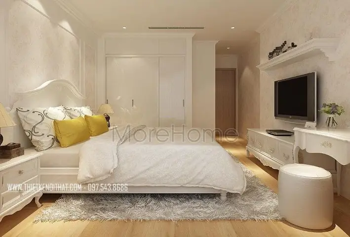 Mẫu Thiết Kế Nội Thất Chung Cư Park Hill Hiện Đại - Chị Phương