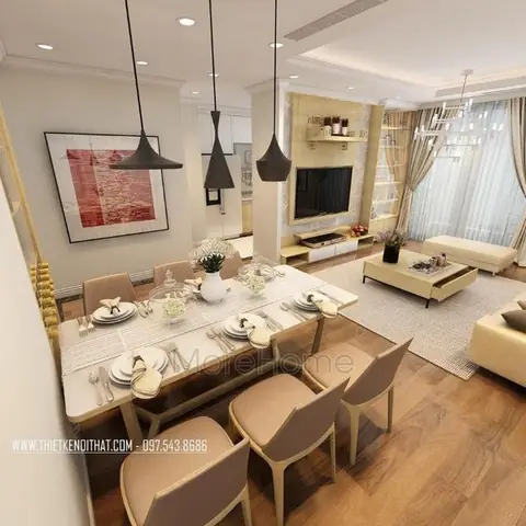 Thiết Kế Nội Thất Chung Cư Park Hill Premium Hiện Đại