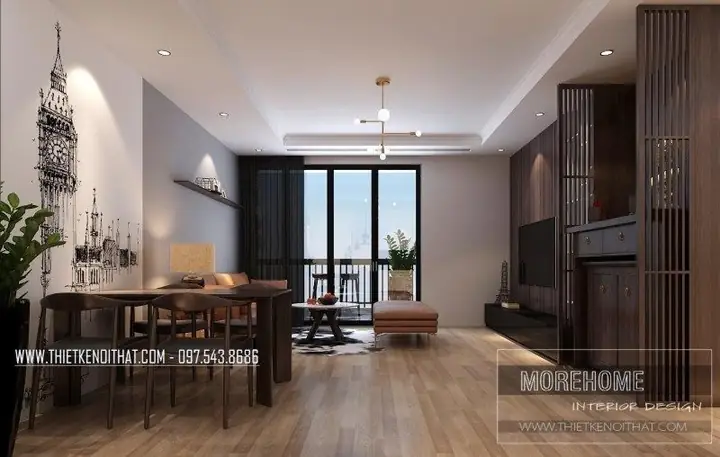 Thiết Kế Nội Thất Chung Cư Park Hill Cao Cấp, Sang Trọng