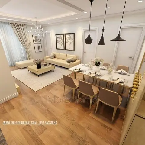 Thiết Kế Nội Thất Chung Cư Park Hill Premium Hiện Đại