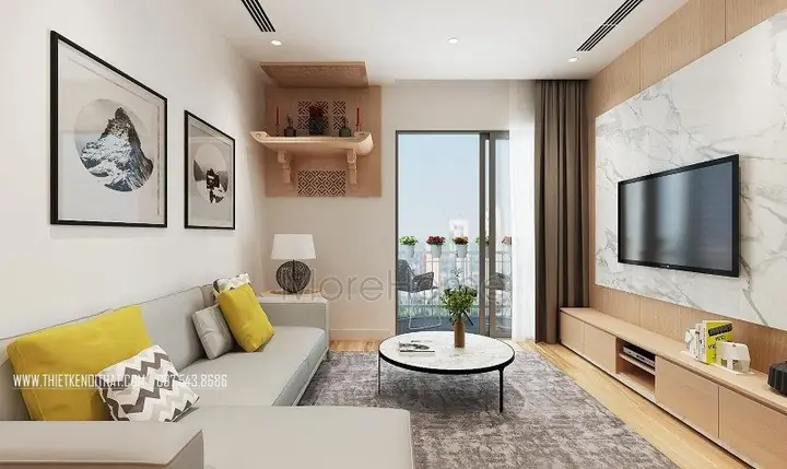 Mẫu Thiết Kế Nội Thất Chung Cư Park Hill Hiện Đại - Chị Phương