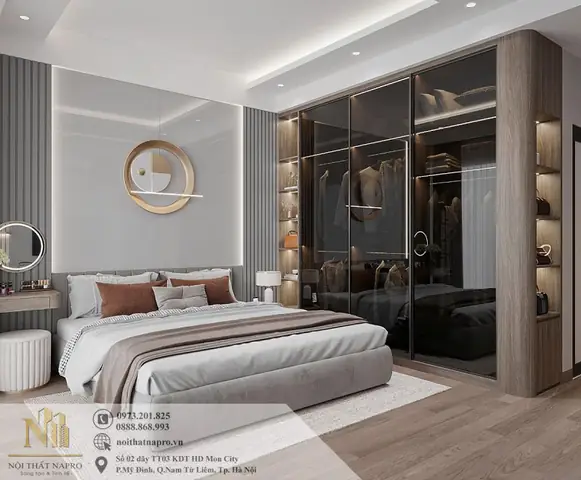 2. Ý Tưởng Sắp Xếp Nội Thất Trong Phòng Ngủ 25m2